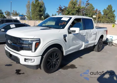 2024 Ford F-150 Platinum from USA, damaged, VIN 1FTFW7L85RFA87455
